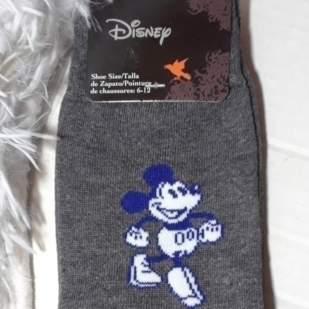 Disney Mickey Mouse Casual Socks-Size 6-12
